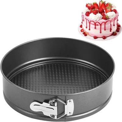 Productafbeelding van Ronde Springvorm 20 cm met Antiaanbaklaag - Taartbakvorm voor Perfecte Taarten