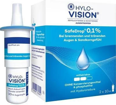Immagine prodotto di Hylo-Vision SafeDrop 0,1% soluzione in fiala, 20 ml soluzione