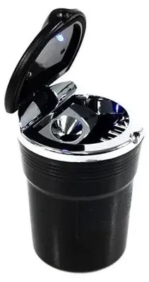 Immagine prodotto di Verk 10075 Posacenere per auto con illuminazione a LED cromo