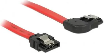 Obrázek produktu pro DeLOCK 83967, 0,2 m, SATA 7-pin, SATA 7-pin, Samec/samec, Černá, Červená, Přímý