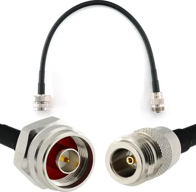 Immagine prodotto di Cavo di prolunga per antenna HF-240 (equivalente a LMR 240) - per antenna WiFi RF GSM LTE 4G 5G 6G router signal booster Lora Ham CB radio
