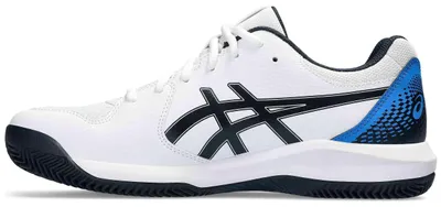 Imagen del producto de Zapatillas de pádel Asics GEL-DEDICATE 8 CLAY "White/French Blue" para Hombre
