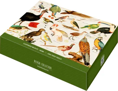 Produktbild von Puzzle/Illustrierte Tierwelt/1000 Teile