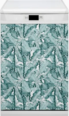 Produktbild von Küche Magnet für Spülmaschine  Abwaschbar 45x80 cm Geschirrspüle  - Verlässt Banane