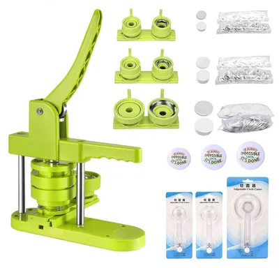Produktbild von Button-Maschine für DIY-Buttons mit 300 Teilen