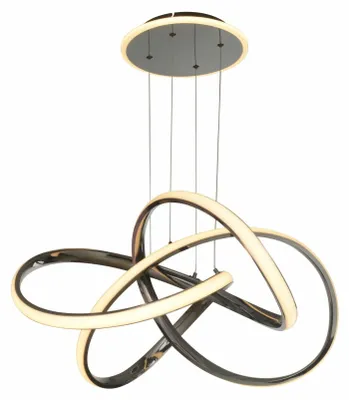 Immagine prodotto di Lampada a sospensione GEETI Bandol 60 W, 6000 lm, 3000 K, cromo nero