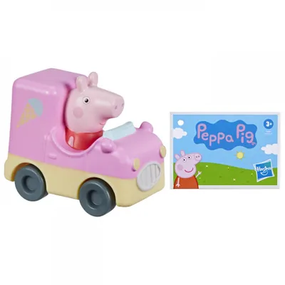 Image de Peppa Pig Masinuta Buggy De Inghetata Si Figurina Peppa