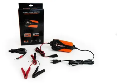 Obrázok produktu pre Automatická nabíjačka a udržiavač GET pre lítiové/olovené batérie
