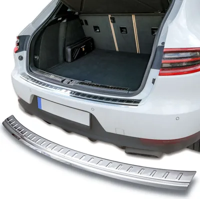 Immagine prodotto di Acciaio Inox Protezione Paraurti per Porsche Macan Da 2014- Lucidato Con Bisello