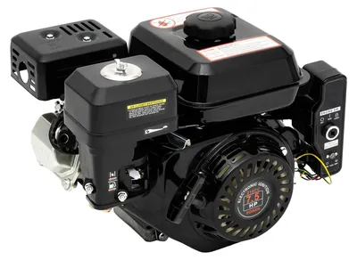 Productafbeelding van Benzinemotor, 7,5 pk vermogen, 4-takt motor, zwart