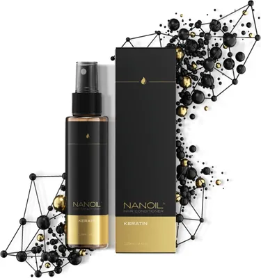 Produktbild von Haar Conditioner mit Keratin Nanoil Keratin Hair Conditioner 125ml -  Regeneration