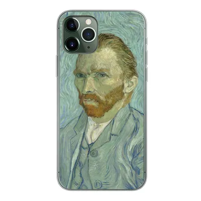 Produktbild von MuchoWow® Handyhülle Schutzhülle Hülle für iPhone 11 Pro Selbstporträt - Vincent van Gogh Silikon Softcase Handy Hülle - Handy