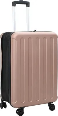 Produktbild von Möbel Faltbarer Koffer Hartschale 24'' Roségold 43x27x66 cm ABS - Trolleys 42006239