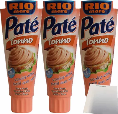 Produktbild von 3x Rio mare Thunfisch Paté 'Tonno', 100 g