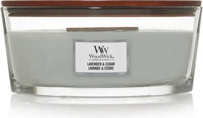 Produktbild von WoodWick Lavender & Cedar, andere, Grau, Transparent, CEDAR, Lavendel, 1 Stück(e)