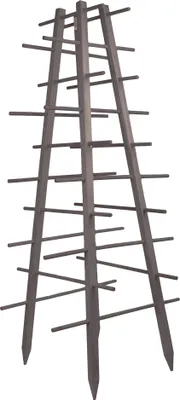 Produktbild von UNUS® Rankturm Pyramide Holz, Wetterfeste Pflanzenstütze, Garten