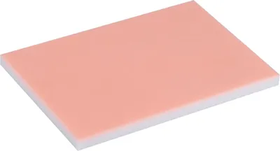 Obrázek produktu pro Barevná gumová razítková deska pro vlastní výrobu razítek (růžová, bílá)