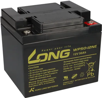 Immagine prodotto di Kung Long Akku compatibile Weidezaun 12V 50Ah Pb WP50-12NE