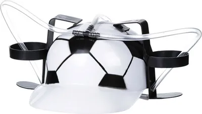 Zdjęcie produktu dla Kask do piwa w kształcie piłki nożnej