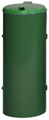 Produktbild von VAR Abfallsammler mit Tür 120 l grün H 900 mm VAR