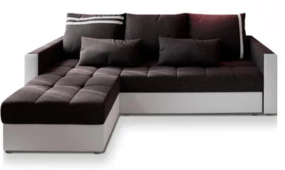 Produktbild von Masseno Ecksofa KOS PIK mit Schlaffunktion L-Form, Sofa mit Bettkasten, Wohnzimmersofa, Couch, Soffa, Bettsofa, Couchgarnitur- Grau, SAWANA 05 + MADRYT 920