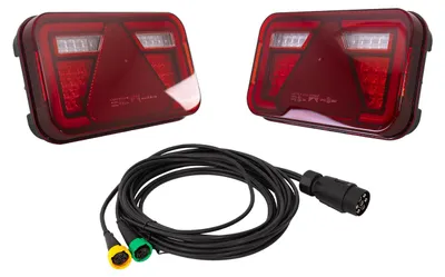 Produktbild von Aspöck Multiled Iv Led-Rückleuchten + Aspöck Kabelbaum 4,5 M 7-Polig
