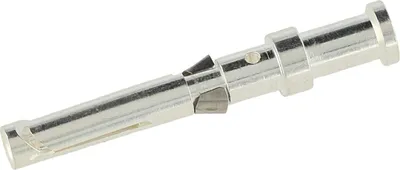 Produktbild von Harting HAN D Kontakt 09150006204 R 15-BU-C-0,14-0,37 qmm – Crimpkontakt – Betriebsstrom: ?10 A