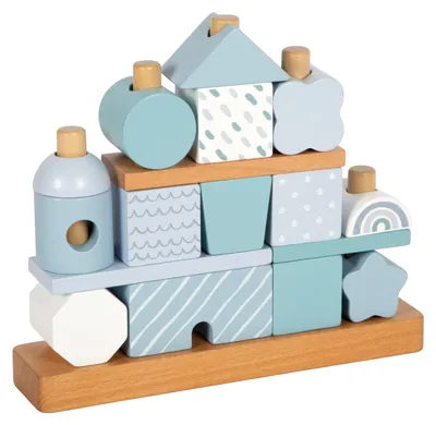 Immagine prodotto di small foot Stapelhaus blau 617237 4020972127143