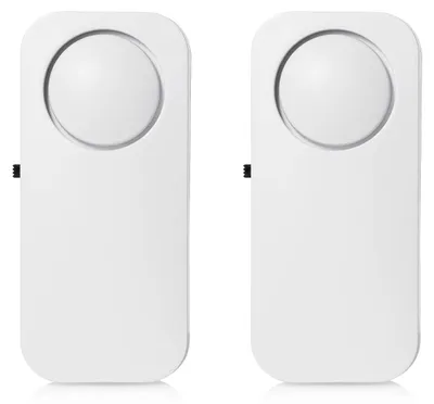 Produktbild von Smartwares SMA-40952 Glasbruch-Sensor-Alarm, Kabellos, Weiß, 433 MHz, 90 dB, CE, CR2032