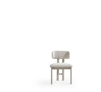 Zdjęcie produktu dla Beige Holz-Textil Stühle im eleganten Design