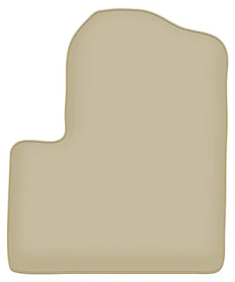Immagine prodotto di Tappetino conducente in velluto PREMIUM beige compatibile con Ford Transit Connect (2003-2012, kombivan) – con fissaggi – su misura