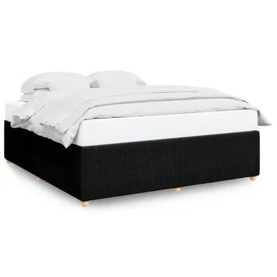 Obrázek produktu pro vidaXL Rám postele bez matrace černý 180x200 cm látka