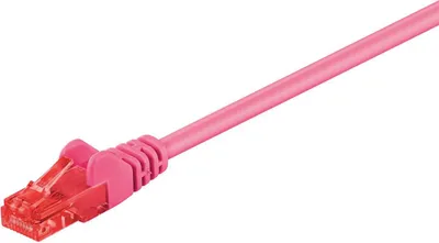 Produktbild von Microconnect B-UTP602PI, 2 m, Cat6, U/UTP (UTP), RJ-45, RJ-45, Pink