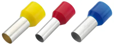 Obrázok produktu pre Izolované koncovky, prierez 1,50 mm², dĺžka 24 mm, čierne (balenie 500 kusov)