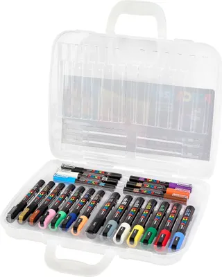 Immagine prodotto di POSCA Pennarello UNI Astuccio da colorare classico Set da 20