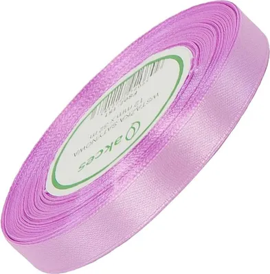 Zdjęcie produktu dla Wstążka satynowa różowo-fioletowa 12mm - 32mb