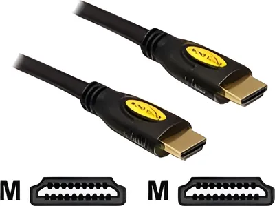Produktbild von Delock - HDMI-Kabel - HDMI männlich zu HDMI männlich - 1 m