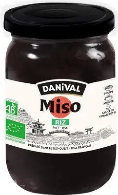 MISO RICE (PASTA Z SOI I RYŻU) BEZGLUTENOWE BIO 200 g - DANIVAL