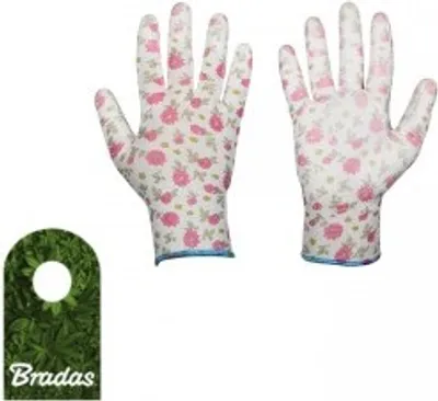 Produktbild von Gartenhandschuhe Schutzhandschuhe PURE PRETTY Arbeitshandschuhe Polyurethan Größe 6