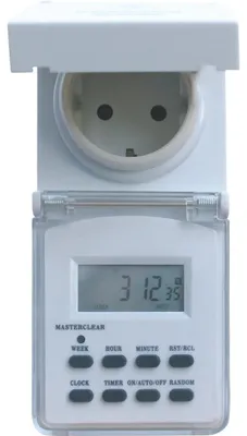 Produktbild von SKYLAND Digitale Zeitschaltuhr für Außenbereich, GE-5L, weiß, 1 Stk.