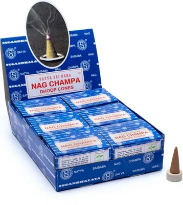 Immagine prodotto di Coni di incenso Nag Champa - 20 G