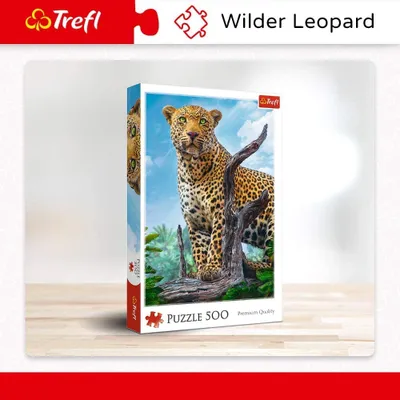 Obrázok produktu pre Puzzle 500 dielikov - Divoký leopard
