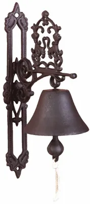 Obrázek produktu pro Esschert Design | Vintage zvonkohra - hnědá - rustikální - vysoce kvalitní - dekorativní - tradiční