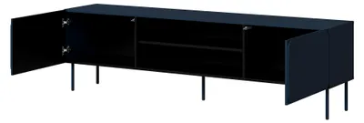 Produktbild von Cesara - TV-Schrank, 200x42x57h cm blau, ein Regal