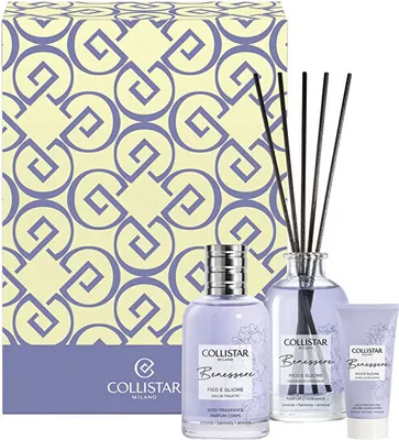 Obrázek produktu pro Collistar Cofanetto Benessere Fico E Glicine, Eau de toilette, 100 ml, 50 ml, 3 kusů