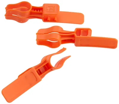 Pinselhalter-Set, 3-teilig, orange, für Farbdosen