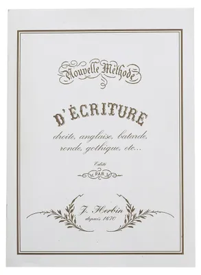 Produktbild von Herbin Lernheft für Schriften 3188550903006