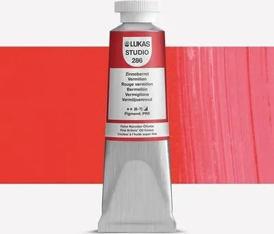 Obrázok produktu pre Lukas Studio Olejová farba Vermilion 37 ml 1 ks