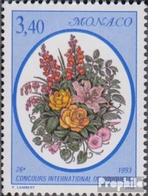 Produktbild von Briefmarken Monaco 1993 Mi 2113 (kompl.Ausg.) postfrisch Blumenbinderei