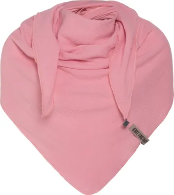 Produktbild von Knit Factory Liv Dreieckstuch - Rosa - 190x85 cm